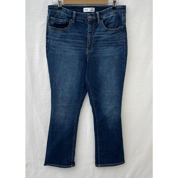 BKE Denim Parker Tailored Boot Cut Leg Stretch Jean Dark Wash Blue Women 31x28.5 - Picture 5 of 16